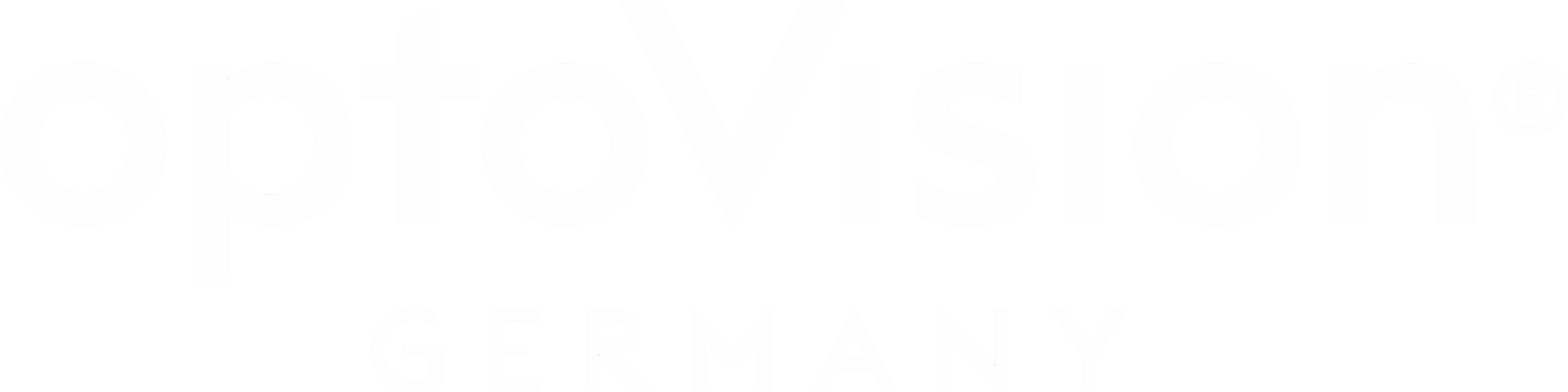 OptoVision Beyaz Logo